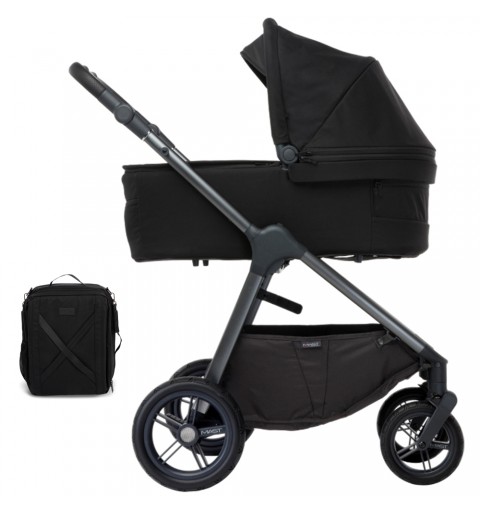 MAST Swiss design M5x - wózek wielofunkcyjny, zestaw 2w1 z opcją 3w1 i 4w1 | Onyx